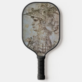 Leonardo's Helmeted Warrior Pickleball Schläger