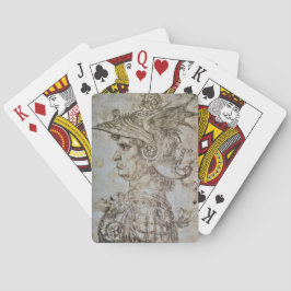 Leonardos helmeted Warrior Playing Cards Spielkarten