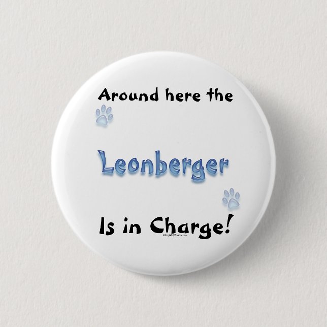 Leonberger Charge - Schaltfläche Button (Vorderseite)