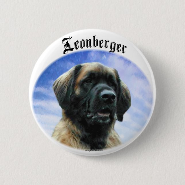 Leonberger Clouds Button (Vorderseite)