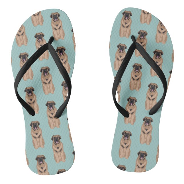 Leonberger Flip Flops (Fußbett)