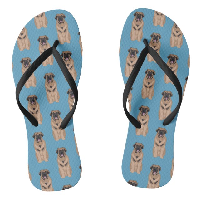 Leonberger Flip Flops (Fußbett)