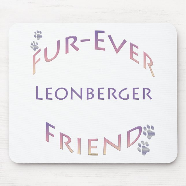 Leonberger Furever Mousepad (Vorne)