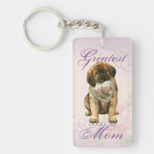 Leonberger Heart Mama Schlüsselanhänger