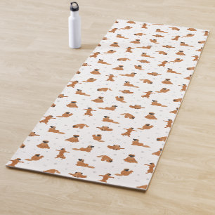 Leonberger Hund Yoga Mat Yogamatte