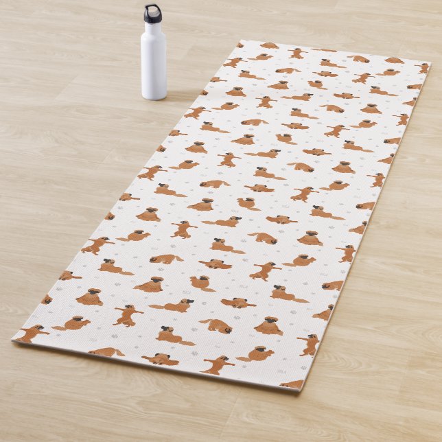 Leonberger Hund Yoga Mat Yogamatte (Beispiel)