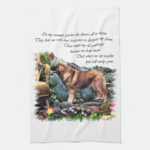 Leonberger Kunst-Geschenke Handtuch