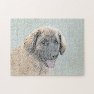 Leonberger Malerei - Süße originelle Hundekunst