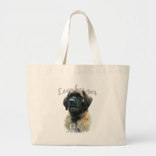 Leonberger Mama 2 Jumbo Stoffbeutel