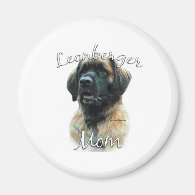 Leonberger Mama 2 Magnet (Vorne)