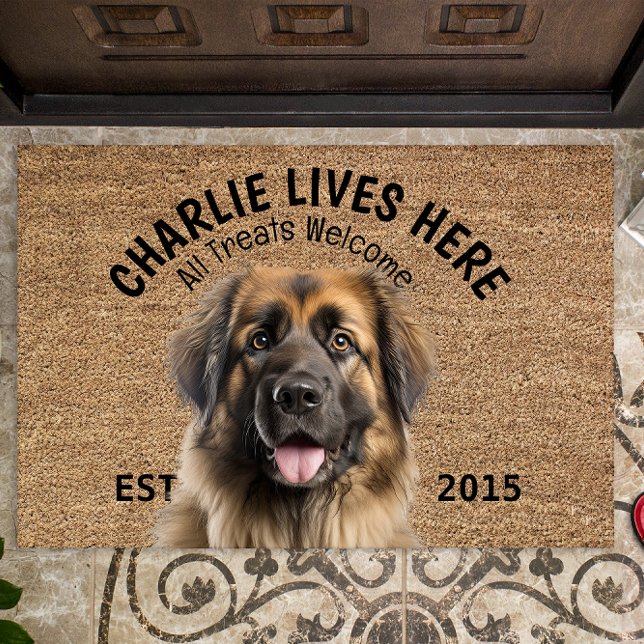 Leonberger Personalisiert Pet Fußmatte (Von Creator hochgeladen)