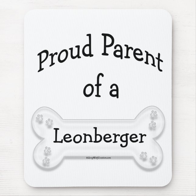 Leonberger Proud Parent Mousepad (Vorne)