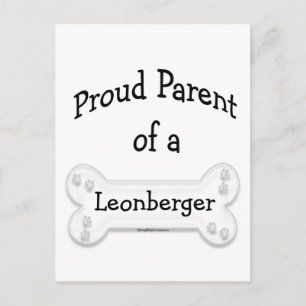 Leonberger Proud Parent Postkarte