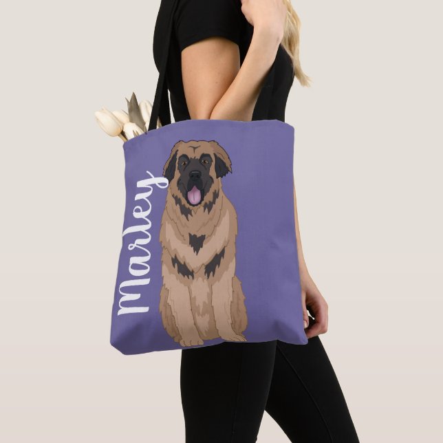 Leonberger Tote Bag Tasche (Von Nahem)