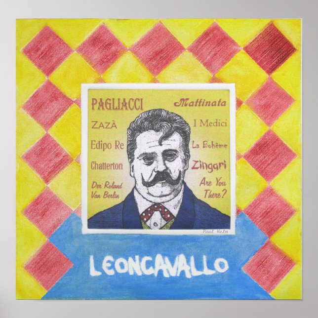 Leoncavallo Print Poster (Vorne)