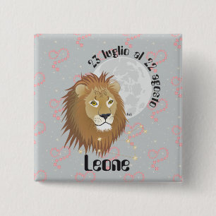 Leone 23 luglio al 22 agosto Buttons