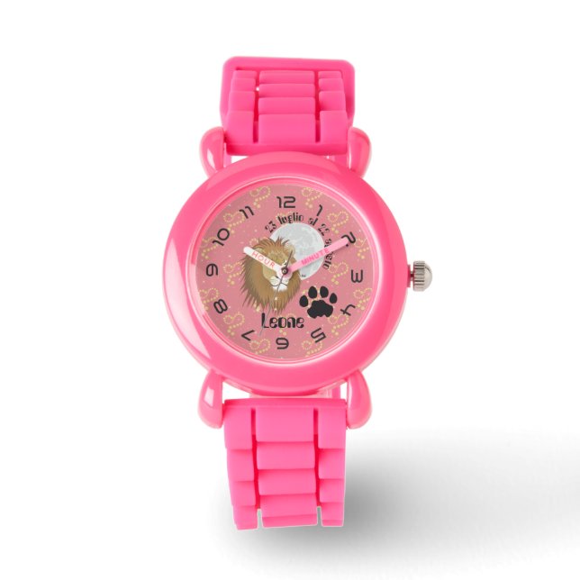 Leone 23 luglio al 22 agosto Orologio Armbanduhr (Vorderseite)