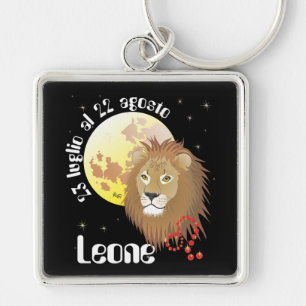 Leone 23 luglio al 22 agosto Portachiavi Schlüsselanhänger