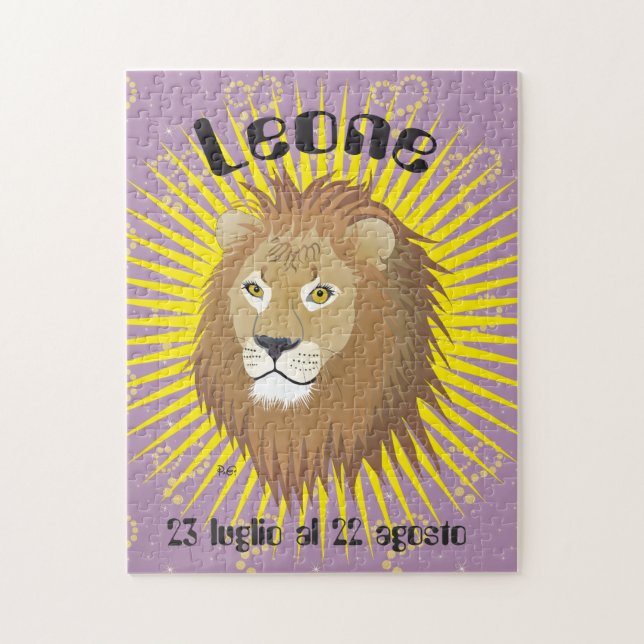 Leone 23 luglio al 22 agosto Puzzle (Vertikal)