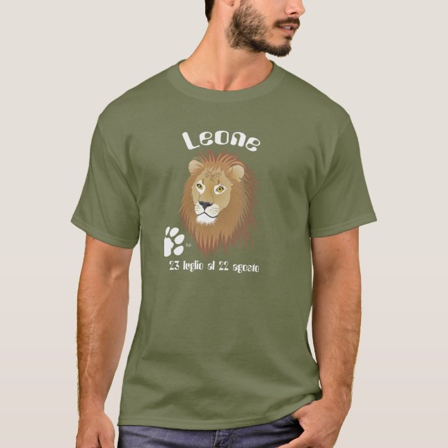 Leone 23 luglio al 22 agosto T - Shirt (Vorderseite)
