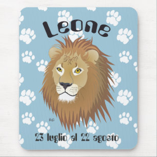 Leone 23 luglio al 22 agosto Tappetini pro Maus Mousepad