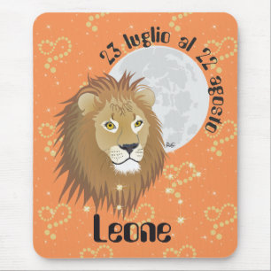 Leone 23 luglio al 22 agosto Tappetini pro Maus Mousepad