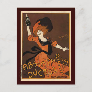 Leonetto Cappiello Absinth Ducros Fils Postkarte