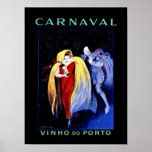 Leonetto Cappiello Art Deco Poster "Carnaval"