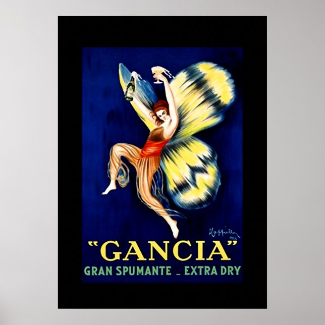 Leonetto Cappiello Gran Spumonte  Poster (Vorne)