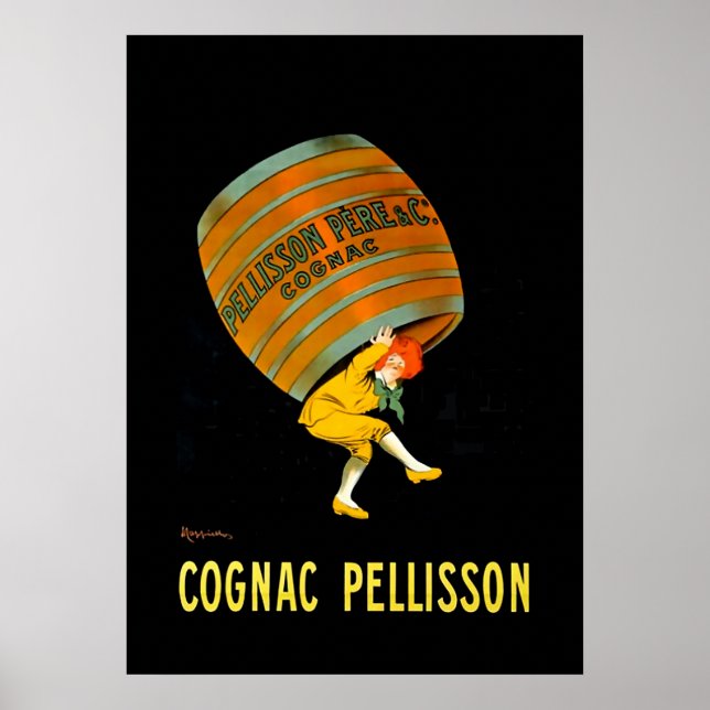 Leonetto Cappiello Image Art déco Cognac Pellisson (Devant)