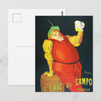 Leonetto Cappiello La Cruz del Campo Beer AD