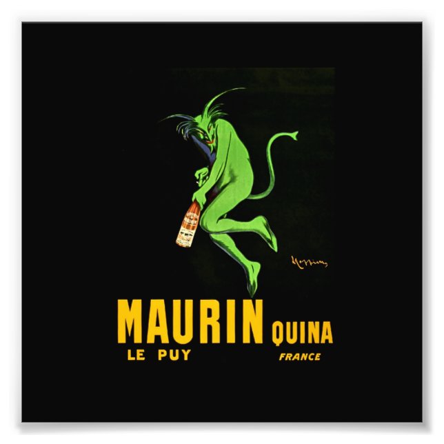 Leonetto Cappiello Maurin Apertif Werbung Fotodruck (Vorne)