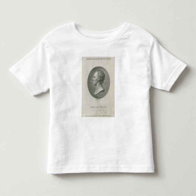 Leonhard Euler Kleinkind T-shirt (Vorderseite)