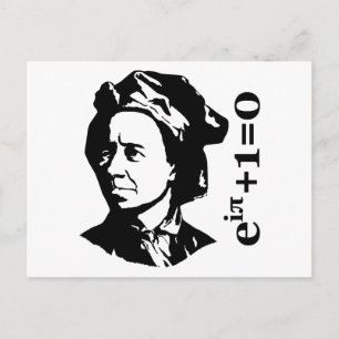 Leonhard Euler Postkarte