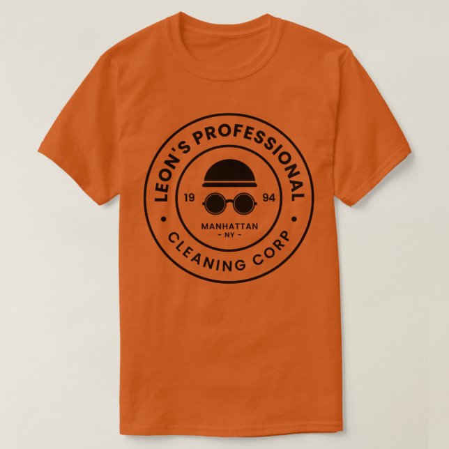 Leons Beruflich Cleaning Corp T-Shirt (Design vorne)