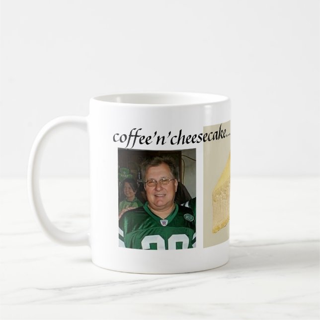 Leons Käsekuchenverein Kaffeetasse (Links)