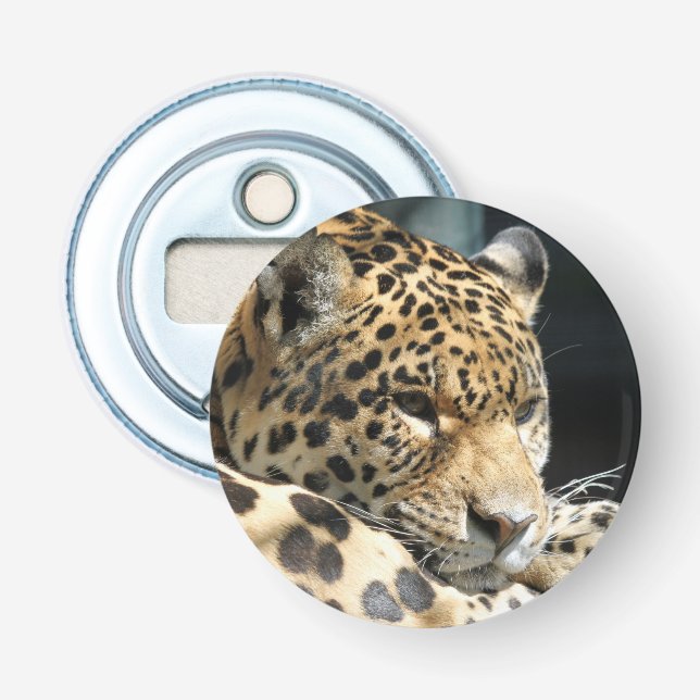 Leopard 004 flaschenöffner (Vorderseite)