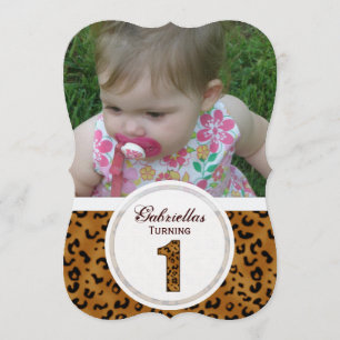 Leopard 1er anniversaire : Photo : Invitation de f