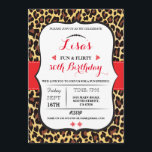 Leopard 30. 40. 50. 60. Geburtstagsparty Einladung<br><div class="desc">Leopard Design Party laden ein. Perfekt für jedes Alter. ÄNDERN SIE DEN TEXT EINFACH,  UM IHR PARTY . Rückdruck im Lieferumfang enthalten</div>