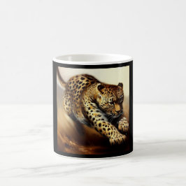 Leopard (6) Wildkatze Kaffeetasse
