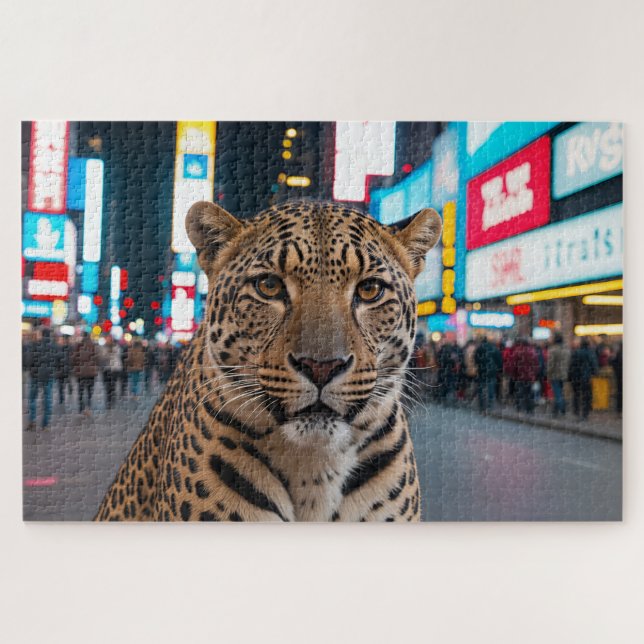 Leopard am Times Square (Horizontal)
