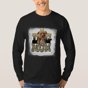 Leopard American Staffordshire Terrier Mama Mother T-Shirt