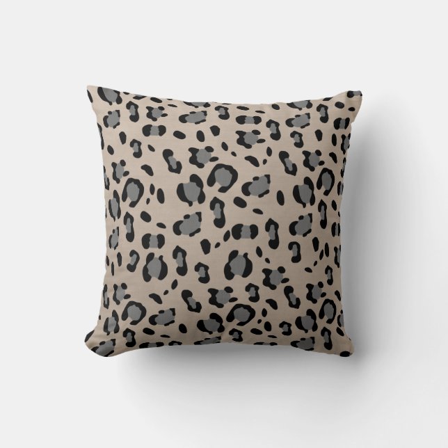 Leopard Animal Print Glam #15 Kissen (Vorderseite)