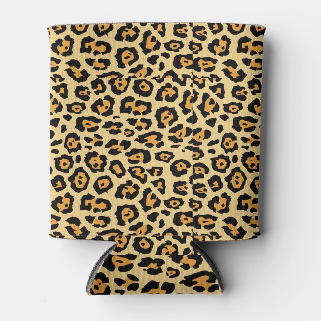 Leopard Animal Print Pattern-25560 Dosenkühler (Vorderseite)