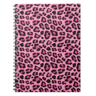 Leopard Animal Print Skin Muster Notebook Notizblock