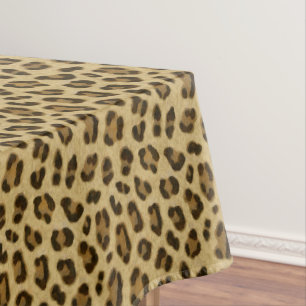 Leopard Animal Print Skin Muster Tischdecke