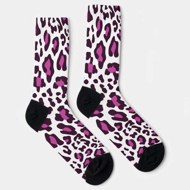 Leopard Animal Print Socken (Rechts)