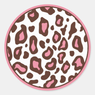 Leopard Animal Print Stickers