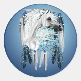 Leopard Appy Dream Catcher Sticker