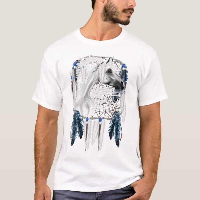 Leopard Appy Traumfänger-Shirt T-Shirt (Vorderseite)